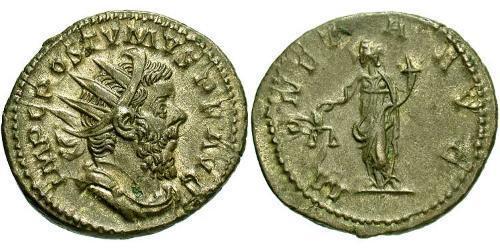 1 Antoniniano Imperio Galo (260-274) Plata Postumo (260-268)