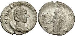 1 Antoniniano Imperio romano (27BC-395) Plata Salonina (?-268)