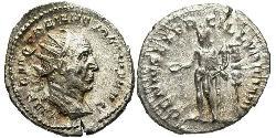 1 Antoniniano Imperio romano (27BC-395) Plata Traiano Decio (201-251)
