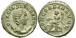 1 Antoniniano Imperio romano (27BC-395) Plata Otacilia Severa (244-249)