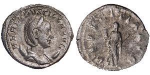 1 Antoniniano Imperio romano (27BC-395) Plata Herennia Etruscilla (249-251)
