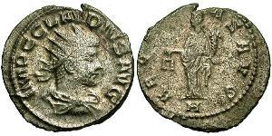 1 Antoniniano Imperio romano (27BC-395) Plata Claudio II (213-270)