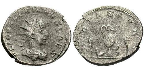 1 Antoniniano Imperio romano (27BC-395) Plata Valérien II (?-258)