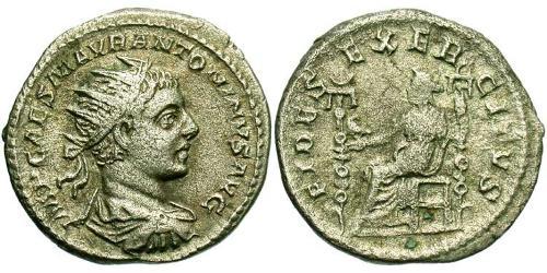 1 Antoniniano Imperio romano (27BC-395) Plata Heliogábalo (203-222)