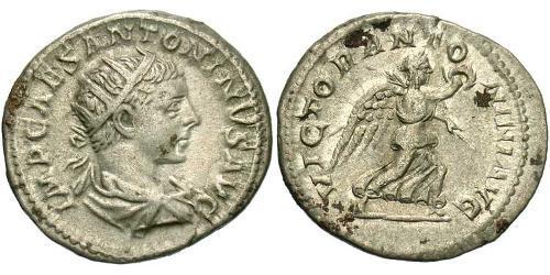 1 Antoniniano Imperio romano (27BC-395) Plata Heliogábalo (203-222)