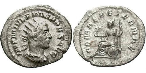 1 Antoniniano Imperio romano (27BC-395) Plata Felipe I (204-249)