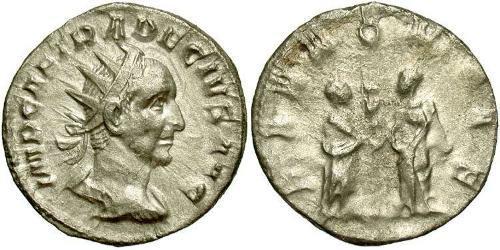 1 Antoniniano Imperio romano (27BC-395) Plata Traiano Decio (201-251)