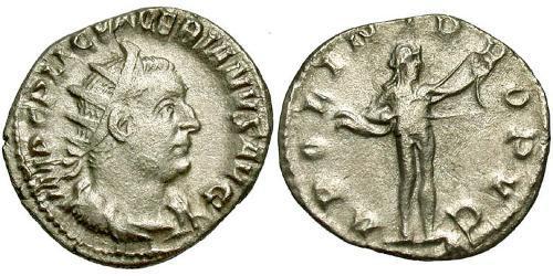 1 Antoniniano Imperio romano (27BC-395) Plata Valeriano I (193-260)