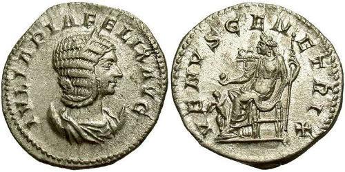 1 Antoniniano Imperio romano (27BC-395) Plata Julia Domna (?-217)