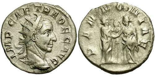 1 Antoniniano Imperio romano (27BC-395) Plata Traiano Decio (201-251)