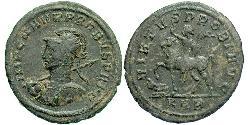 1 Antoniniano Impero romano (27BC-395) Rame/Argento Probo (232-282)