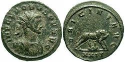 1 Antoniniano Impero romano (27BC-395) Rame/Argento Probo (232-282)