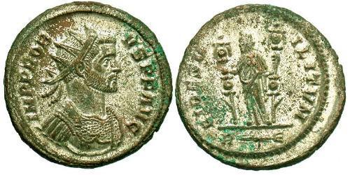 1 Antoniniano Impero romano (27BC-395) Rame/Argento Probo (232-282)