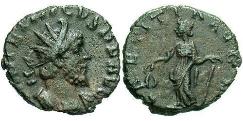 1 Antoniniano Imperio Galo (260-274)  Tétrico I (?-273)