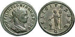 1 Antoniniano Imperio romano (27BC-395)  Floriano (?-276)