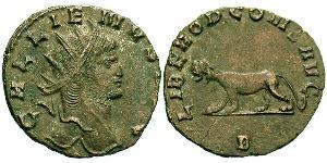 1 Antoniniano Imperio romano (27BC-395)  Galieno (218-268)