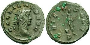 1 Antoniniano Imperio romano (27BC-395)  Galieno (218-268)