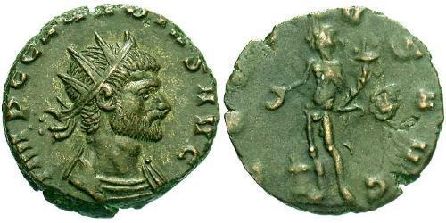 1 Antoniniano Imperio romano (27BC-395)  Claudio II (213-270)