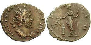 1 Antoniniano Impero delle Gallie (260-274)  Victorinus (?-271)