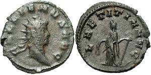 1 Antoniniano Impero romano (27BC-395)  Gallieno (218-268)
