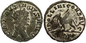 1 Antoniniano Impero romano (27BC-395)  Gallieno (218-268)