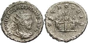 1 Antoninianus Roman Empire (27BC-395) Billon Gallienus (218-268)