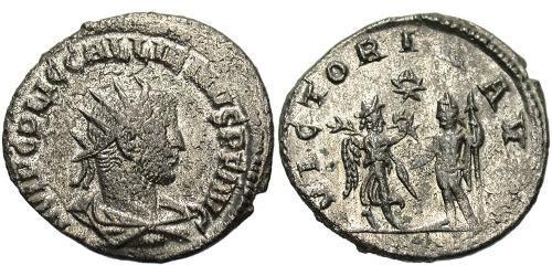 1 Antoninianus Roman Empire (27BC-395) Billon Gallienus (218-268)