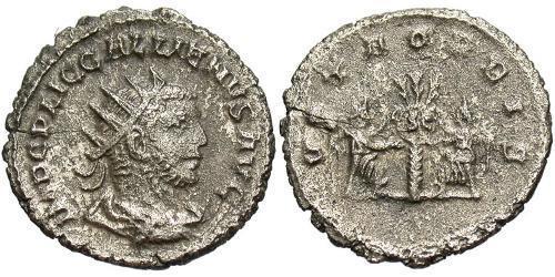 1 Antoninianus Roman Empire (27BC-395) Billon Gallienus (218-268)