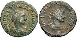 1 Antoninianus Roman Empire (27BC-395) Bronze Aurelian (215-275)