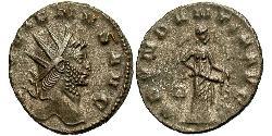 1 Antoninianus Roman Empire (27BC-395) Bronze Gallienus (218-268)