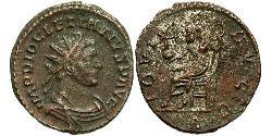 1 Antoninianus Roman Empire (27BC-395) Bronze Diocletian (244-311)