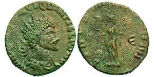 1 Antoninianus Roman Empire (27BC-395) Bronze Quintillus (220-270)