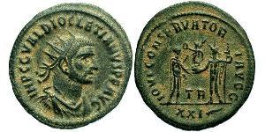 1 Antoninianus Roman Empire (27BC-395) Bronze Diocletian (244-311)