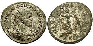 1 Antoninianus Roman Empire (27BC-395) Bronze Diocletian (244-311)