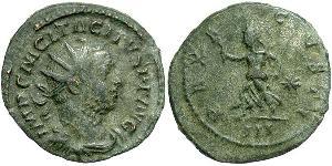 1 Antoninianus Roman Empire (27BC-395) Bronze Tacitus (200-276)