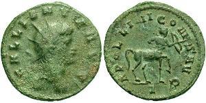 1 Antoninianus Roman Empire (27BC-395) Bronze Gallienus (218-268)