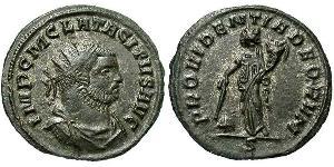 1 Antoninianus Roman Empire (27BC-395) Bronze Tacitus (200-276)