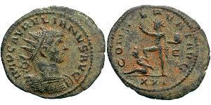 1 Antoninianus Roman Empire (27BC-395) Bronze Aurelian (215-275)