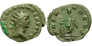 1 Antoninianus Roman Empire (27BC-395) Bronze Gallienus (218-268)