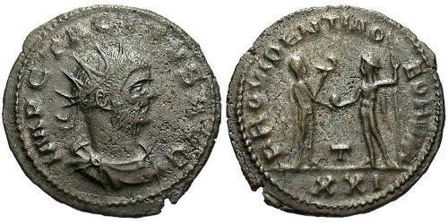 1 Antoninianus Roman Empire (27BC-395) Bronze Tacitus (200-276)