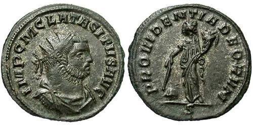 1 Antoninianus Roman Empire (27BC-395) Bronze Tacitus (200-276)