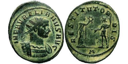 1 Antoninianus Roman Empire (27BC-395) Bronze Aurelian (215-275)