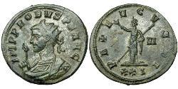 1 Antoninianus Roman Empire (27BC-395) Copper/Silver Probus (232-282)