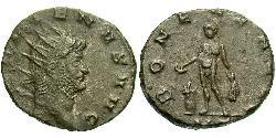 1 Antoninianus Roman Empire (27BC-395) Copper/Silver Gallienus (218-268)