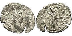 1 Antoninianus Roman Empire (27BC-395) Copper/Silver Gallienus (218-268)
