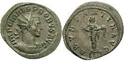 1 Antoninianus Roman Empire (27BC-395) Copper/Silver Probus (232-282)