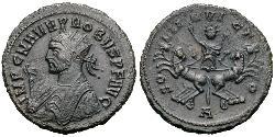 1 Antoninianus Roman Empire (27BC-395) Copper/Silver Probus (232-282)