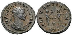1 Antoninianus Roman Empire (27BC-395) Copper/Silver Probus (232-282)