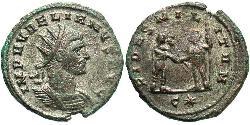 1 Antoninianus Roman Empire (27BC-395) Copper/Silver Aurelian (215-275)