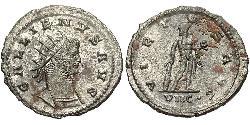 1 Antoninianus Roman Empire (27BC-395) Copper/Silver Gallienus (218-268)